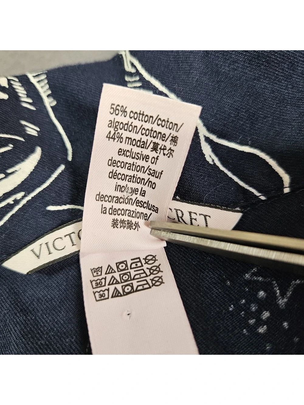 Victoria Secret XXL Pajama Set Pegasus Night Sky Matching Top Pants Cotton Modal